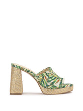 Kameena Mule Platform in Green Jungle | Jessica Simpson Women