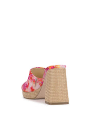 Kameena Mule Platform in Pink Floral | Jessica Simpson Women