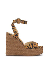 Kamindi Espadrille Wedge in Tiger Print | Jessica Simpson Women