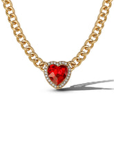 Red Heart Necklace | Jessica Simpson Accessories