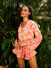 Aurelia Romper in Dubarry Prairie Clusters | Jessica Simpson Women