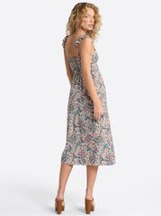 Sahira Dress in Buttercream Playful Paisleys | Jessica Simpson Women