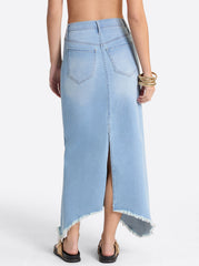 Della Maxi Skirt in Mystic Breeze | Jessica Simpson Women
