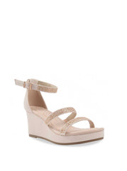 Little Girls' Asha Karli Wedge in Gold | Jessica Simpson Women