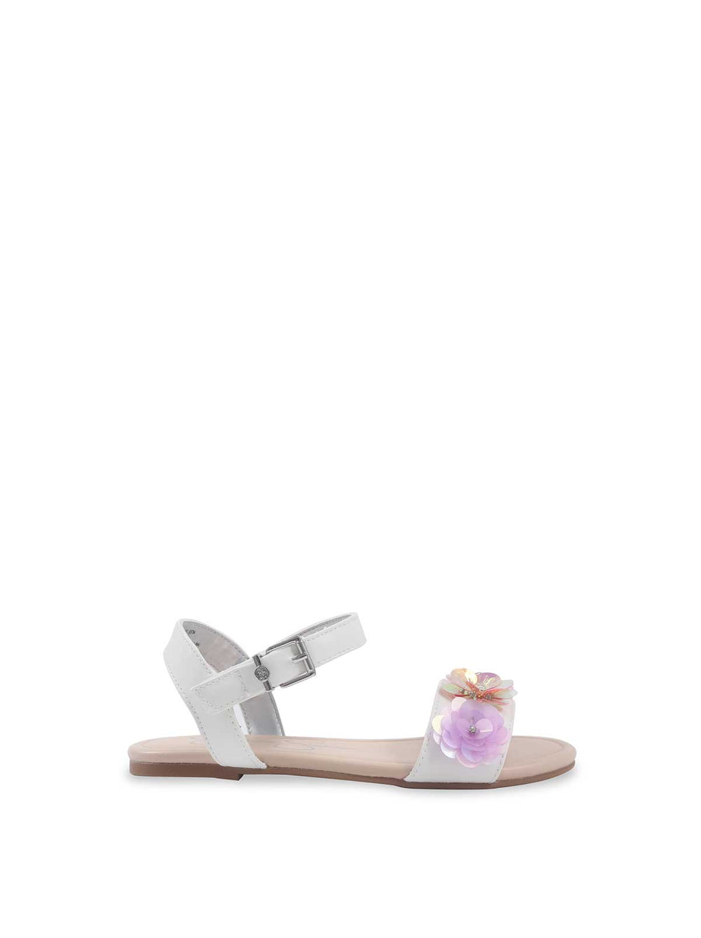 Little Girls' Rachel Gani Flat in White | Jessica Simpson Women