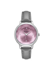 Faceted Glass Watch in Gray | Jessica Simpson Accessories