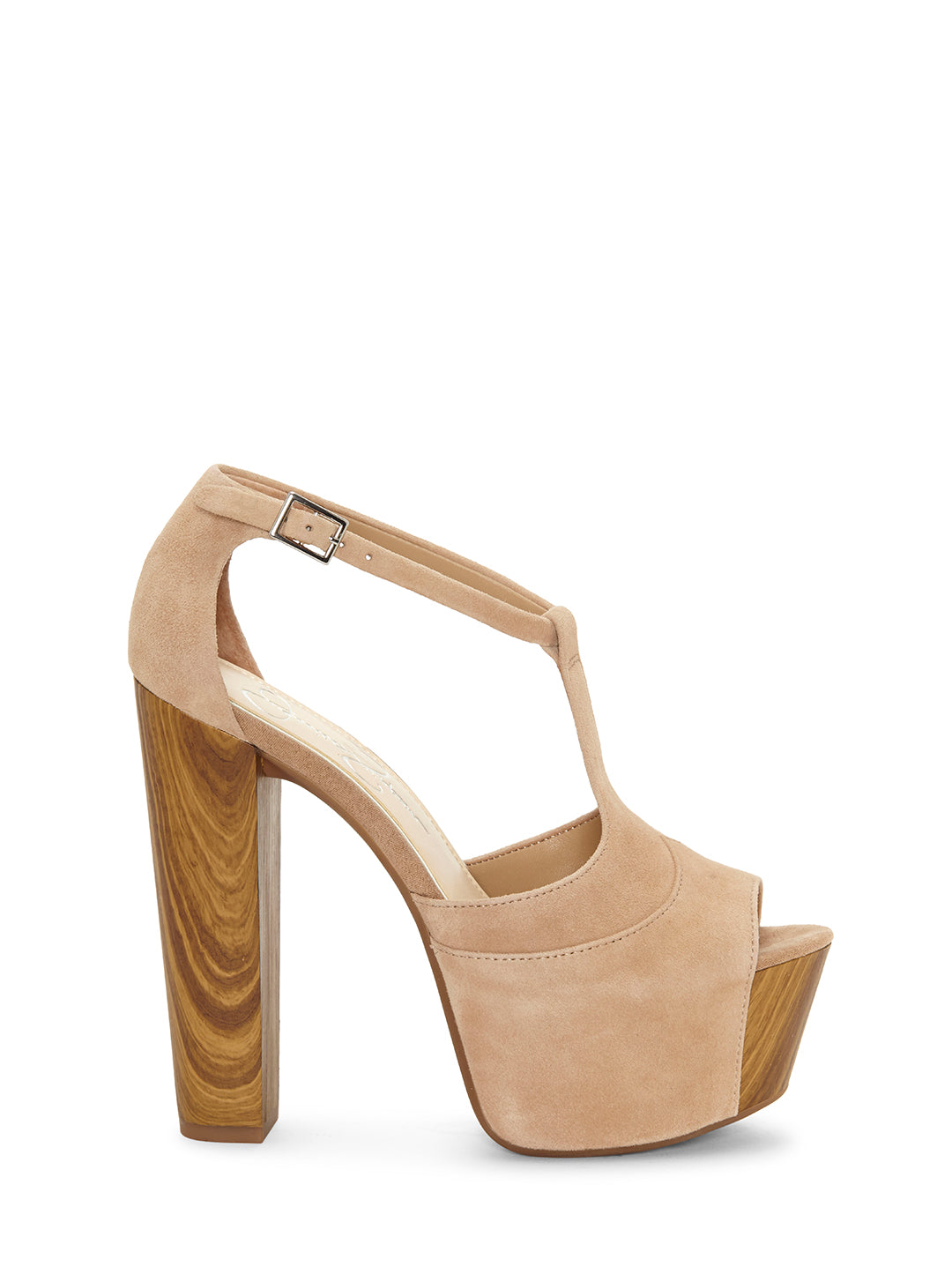 Dany T-Strap Platform Sandal in Sand | Jessica Simpson Women