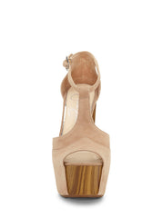 Dany T-Strap Platform Sandal in Sand | Jessica Simpson Women