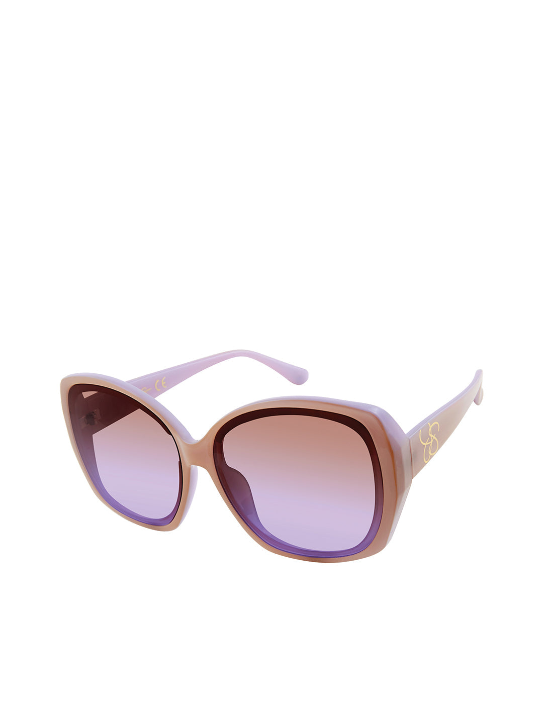 Two Tone Geometric in Nude & Lilac | Jessica Simpson Accessories