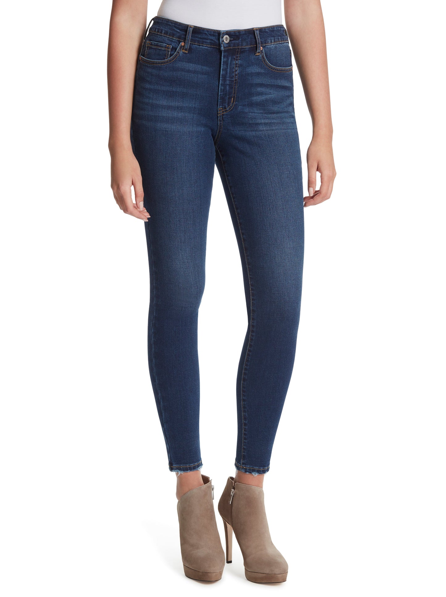 Adored High Rise Ankle Skinny Jeans in Mia | Jessica Simpson Women