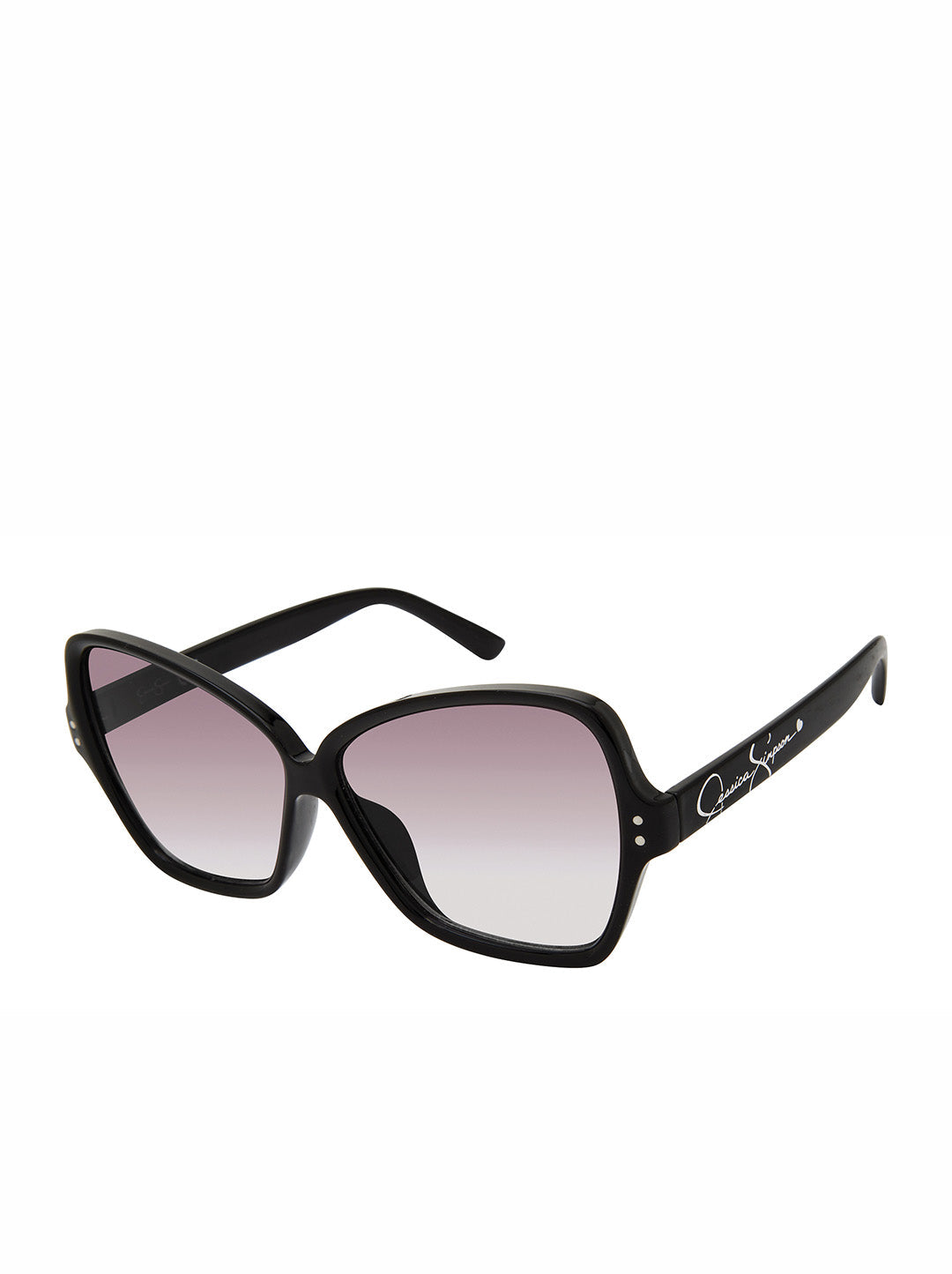 Stylish Butterfly Sunglasses in Black | Jessica Simpson Accessories