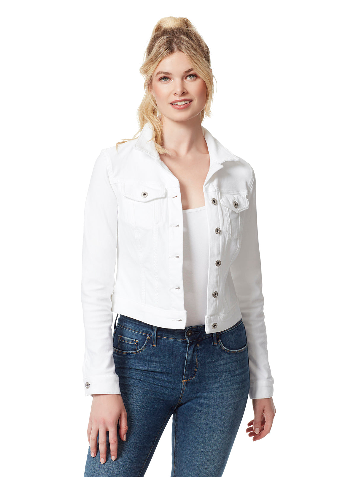 Pixie Jacket in White | Jessica Simpson Women
