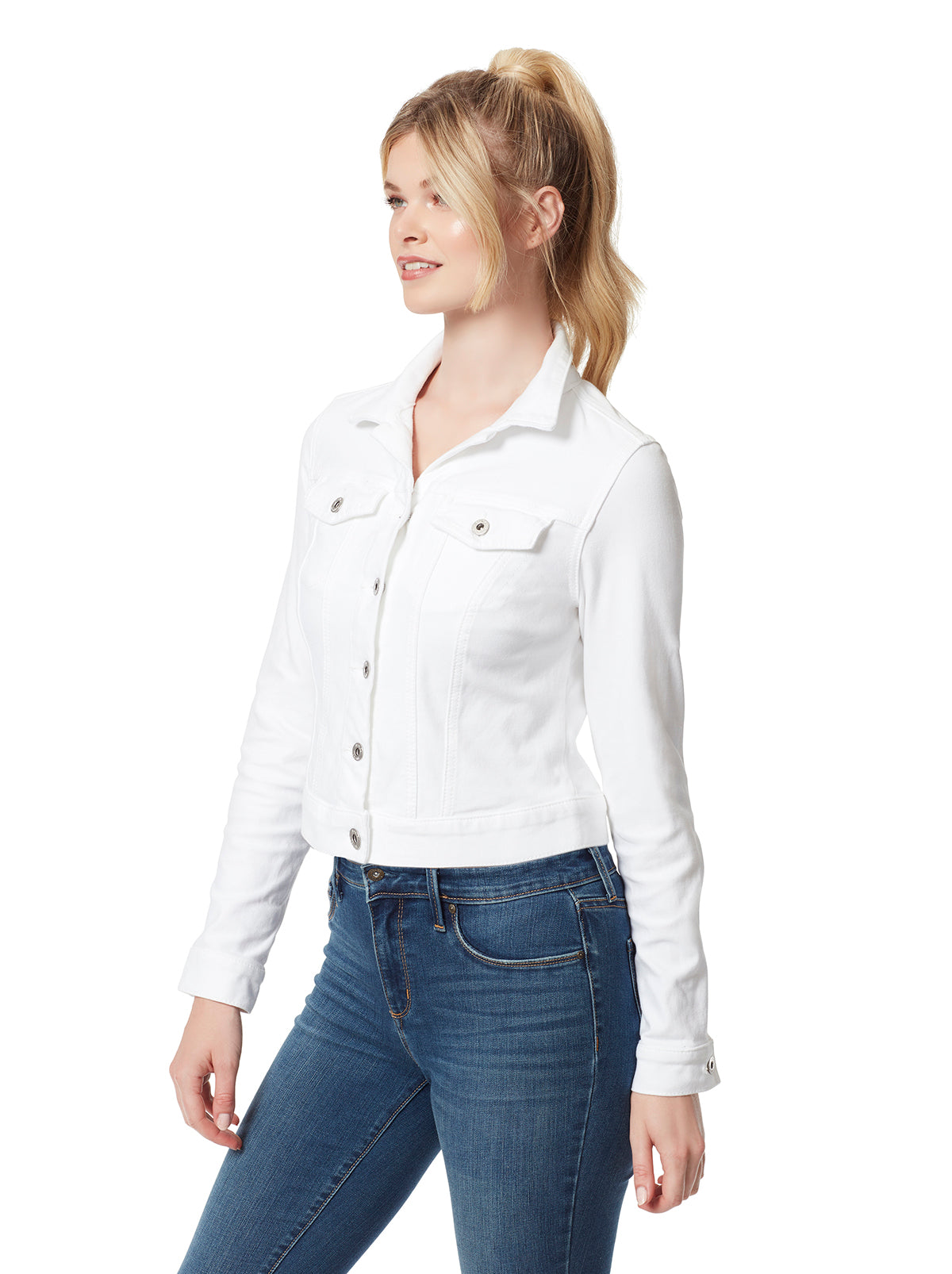 Pixie Jacket in White | Jessica Simpson Women