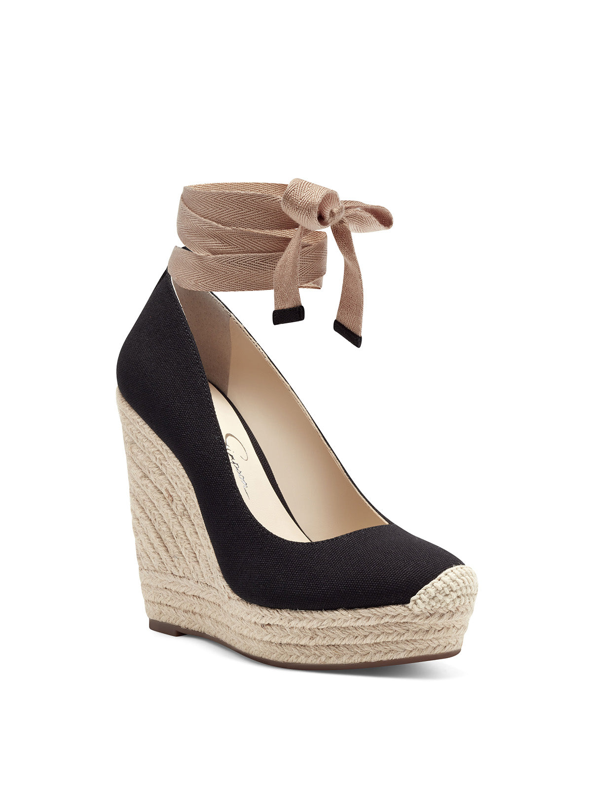 Zexie Platform Wedge in Black | Jessica Simpson Women
