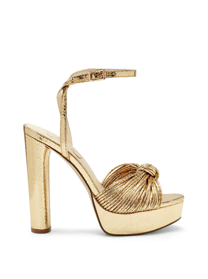 Immie Platform Sandal in Gold Snake | Jessica Simpson Women