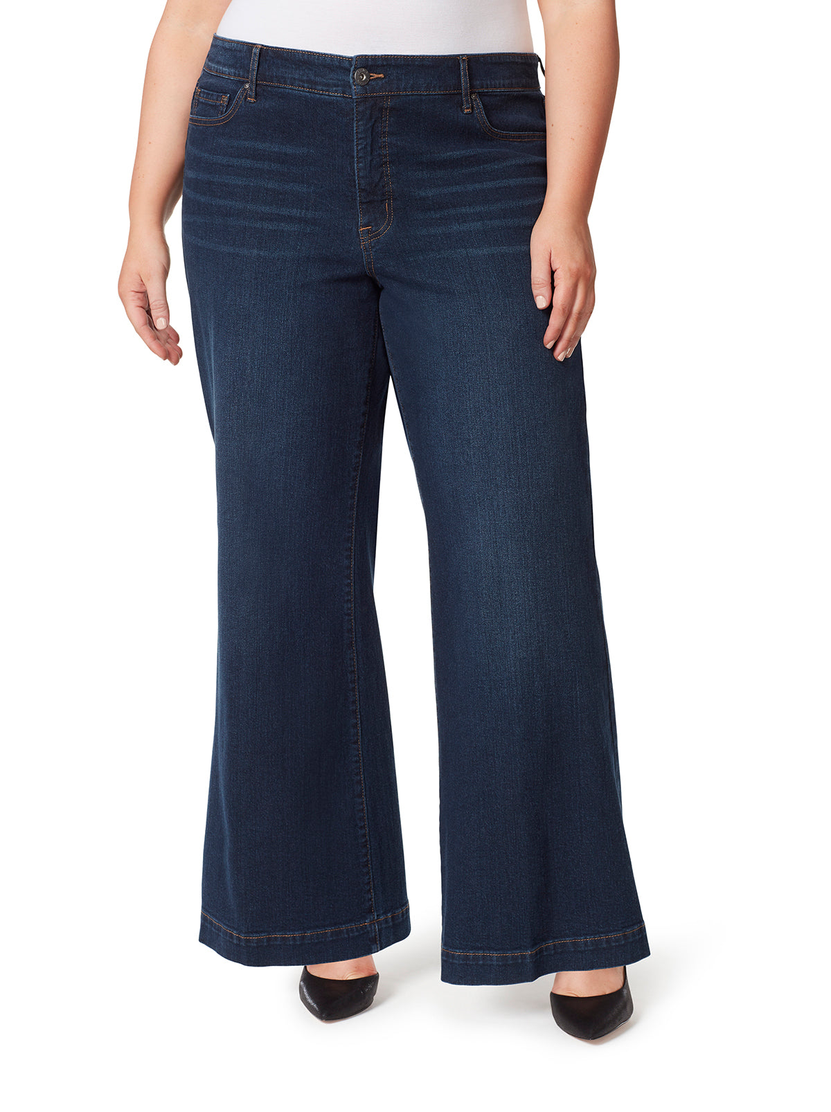True Love Wide Leg Trouser Jeans in Ditto | Jessica Simpson Women