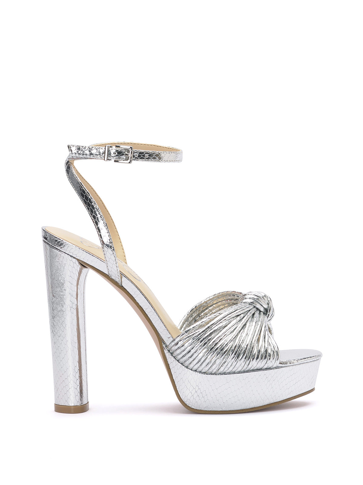 Immie Platform Sandal in Silver Snake | Jessica Simpson Women