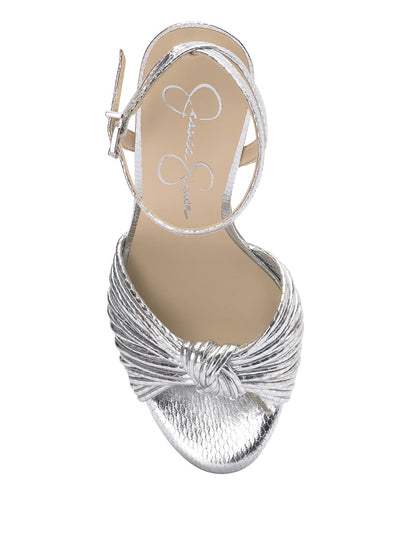 Immie Platform Sandal in Silver Snake | Jessica Simpson Women