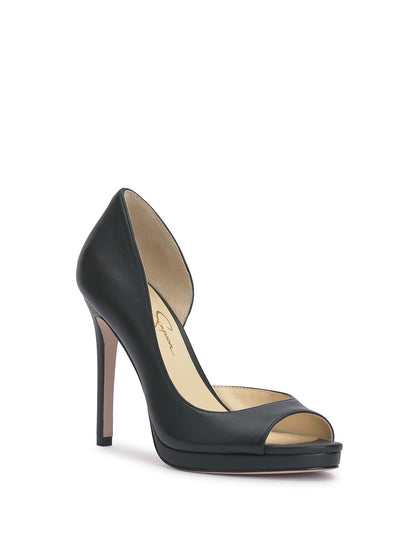 Kimli Peep Toe Pump in Black | Jessica Simpson Women