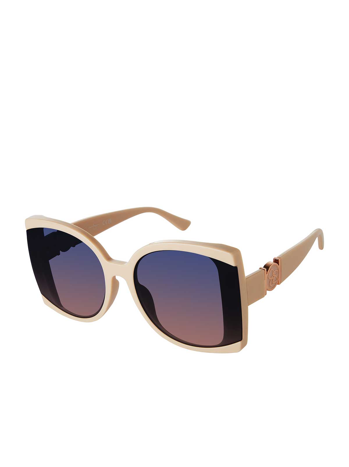 Square Sunglasses in Nude | Jessica Simpson Accessories