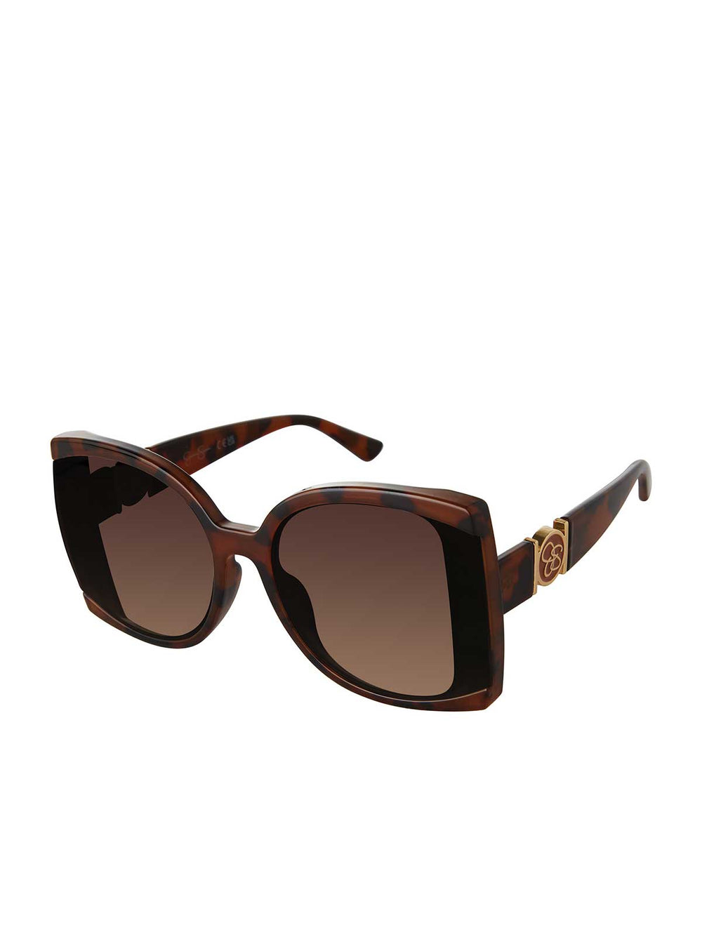 Square Sunglasses in Tortoise | Jessica Simpson Accessories