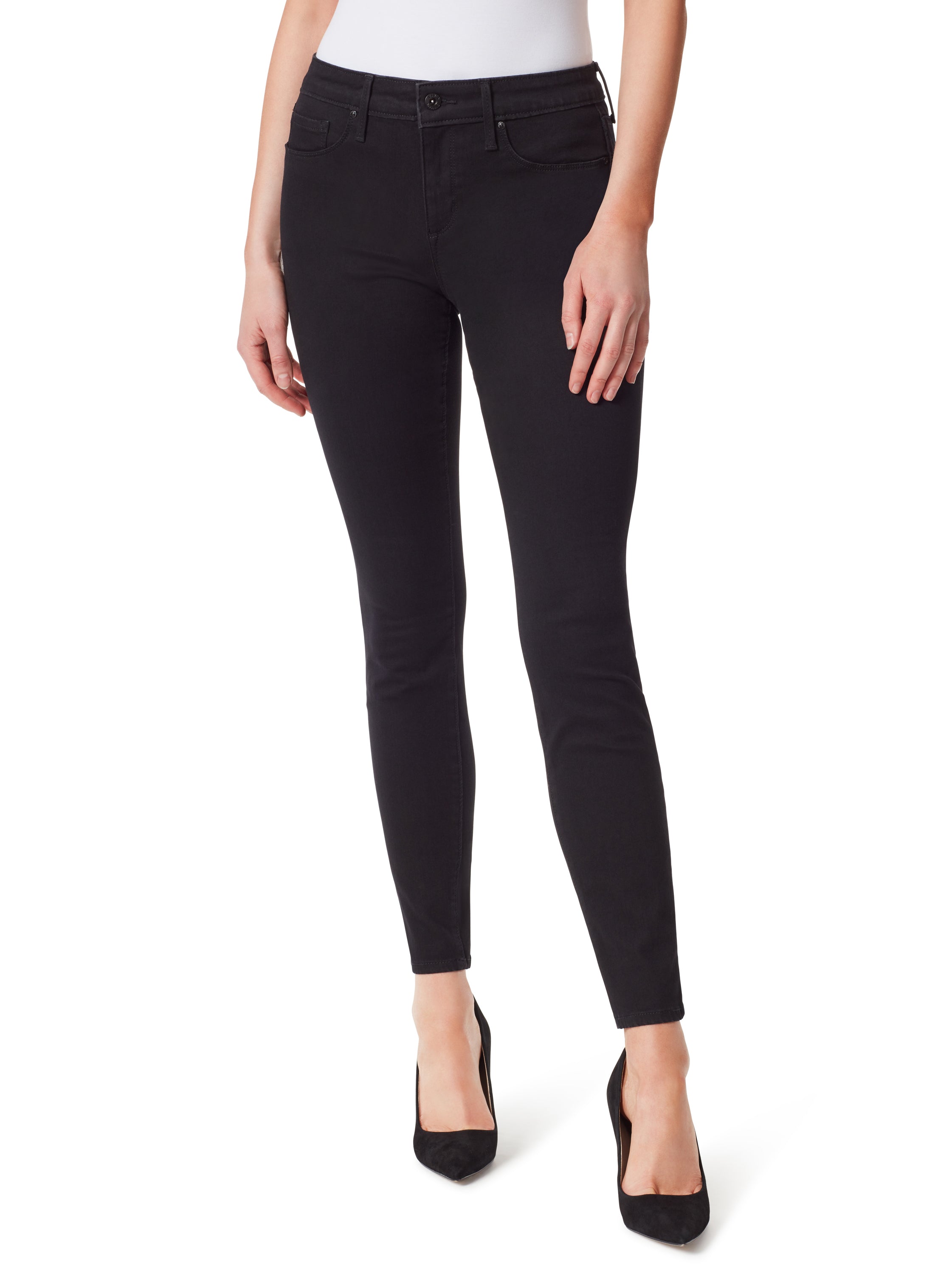 Kiss Me Skinny Jeans in Black | Jessica Simpson Women