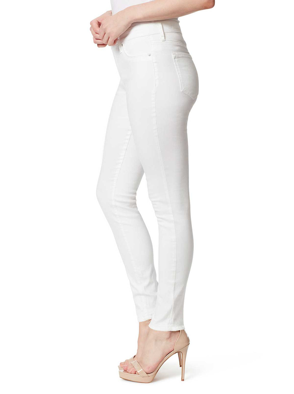 Kiss Me Skinny Jeans in White | Jessica Simpson Women