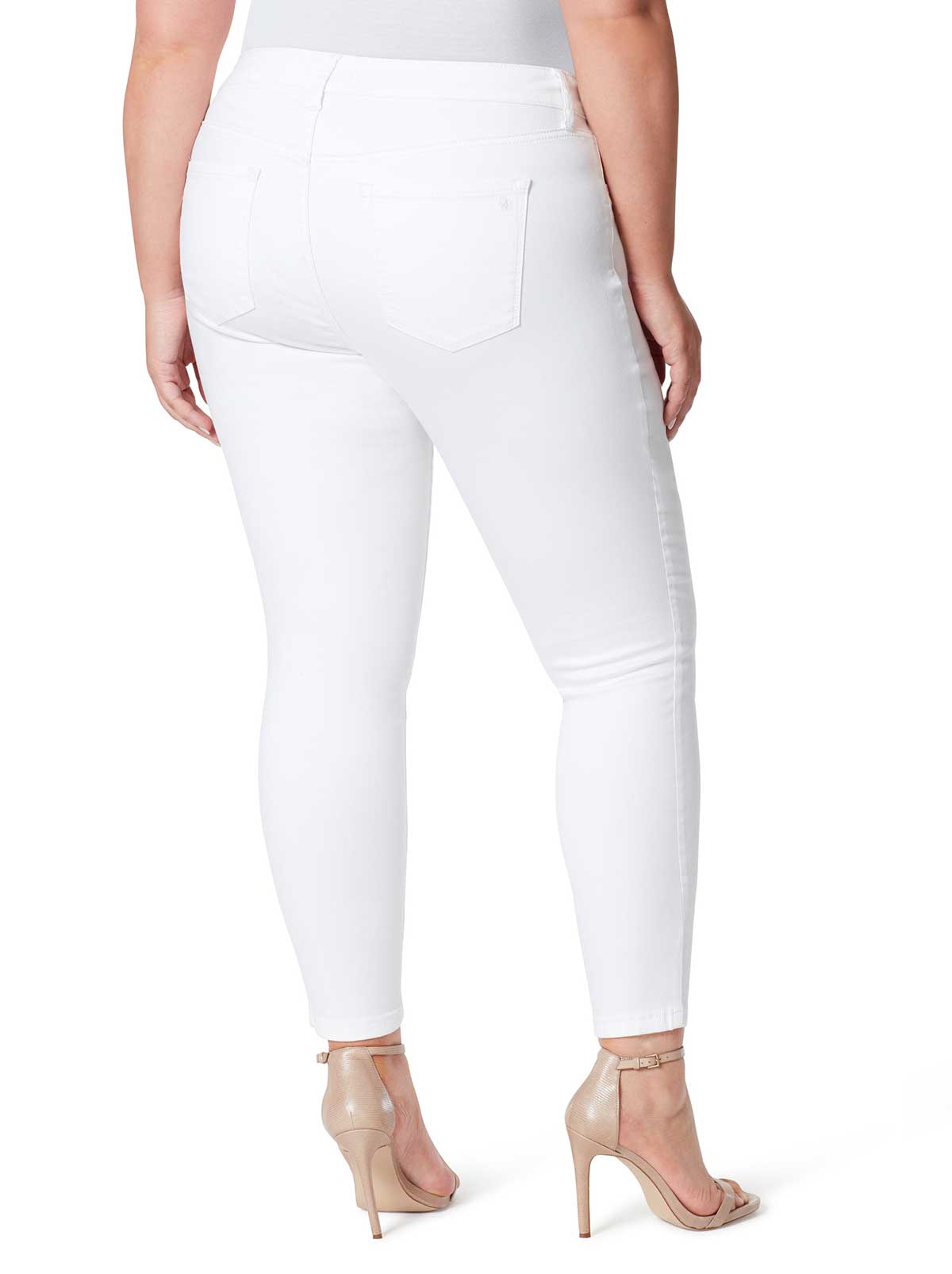 Kiss Me Skinny Jeans in White | Jessica Simpson Women