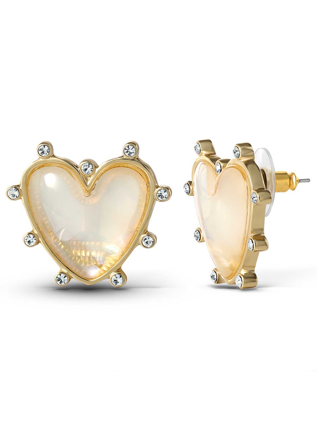 Heart Stud Earrings | Jessica Simpson Accessories