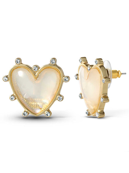 Heart Stud Earrings | Jessica Simpson Accessories