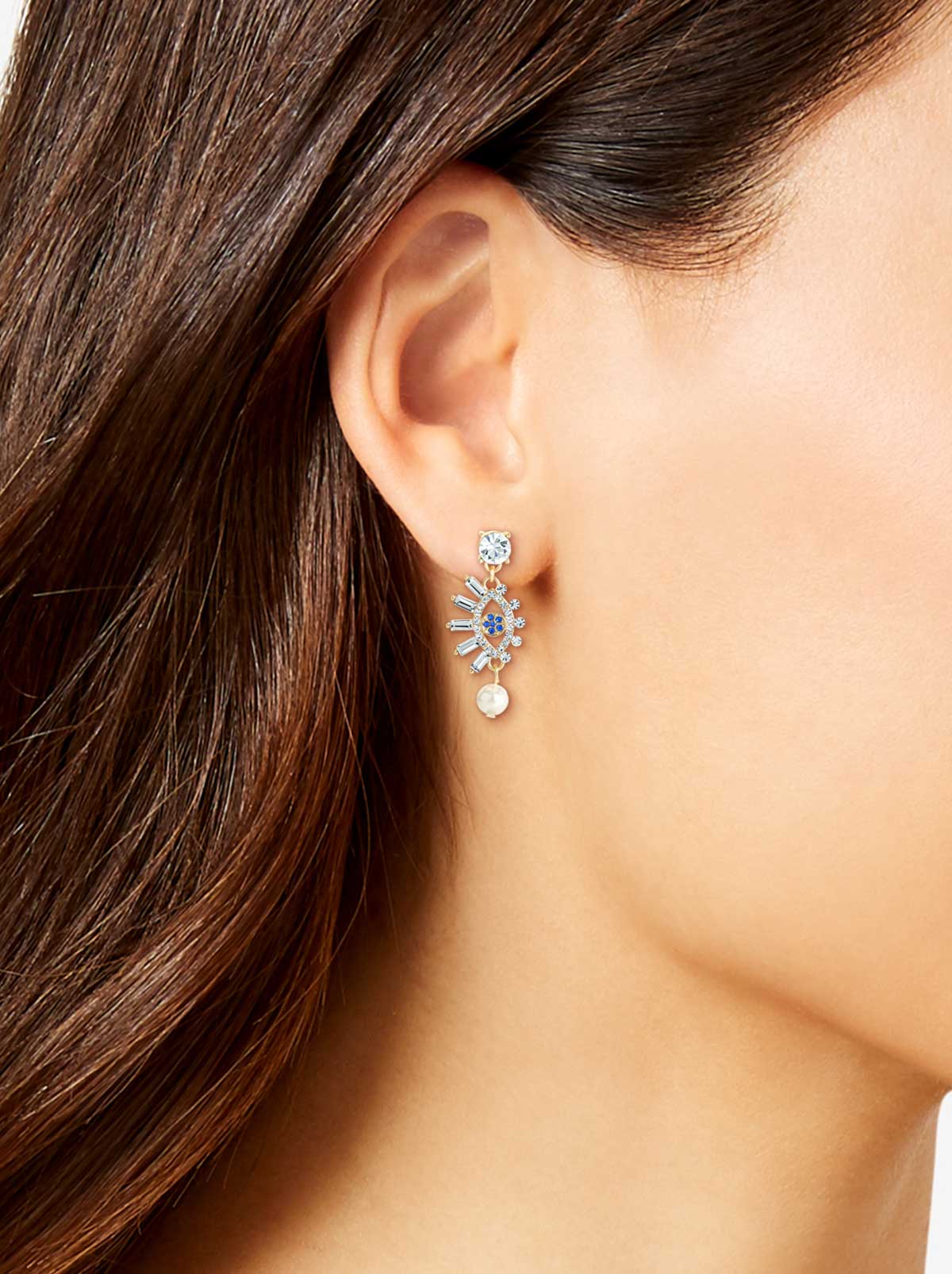 Evil Eye Dangle Earrings | Jessica Simpson Accessories