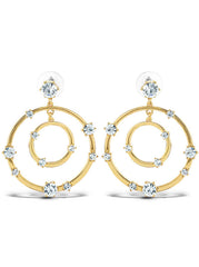 Orbital Crystal Drop Earrings | Jessica Simpson Accessories
