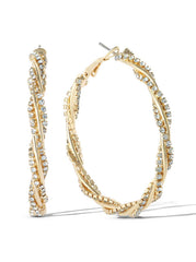 Spiral Hoop Earrings | Jessica Simpson Accessories