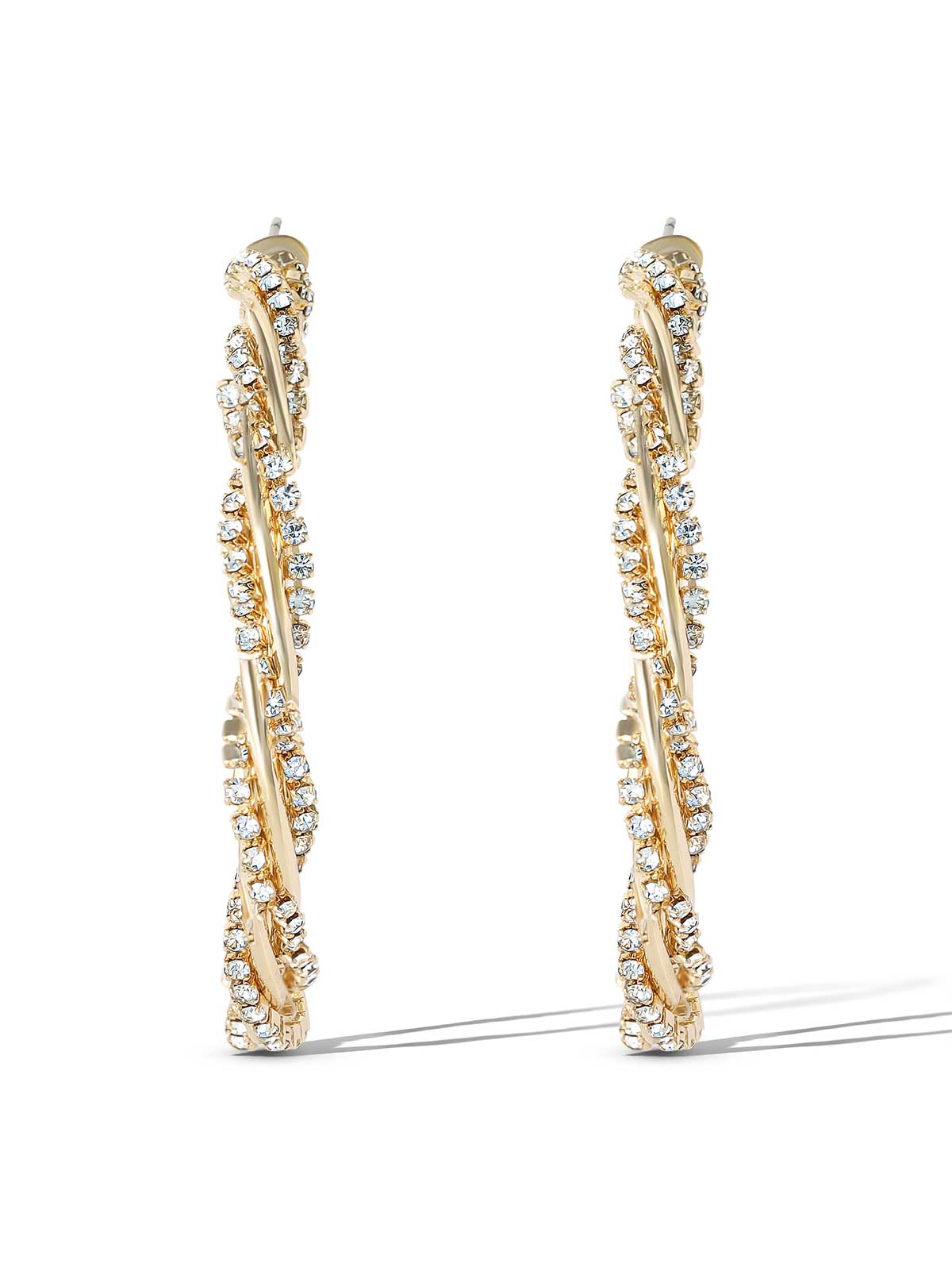 Spiral Hoop Earrings | Jessica Simpson Accessories