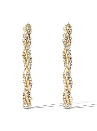 Spiral Hoop Earrings | Jessica Simpson Accessories