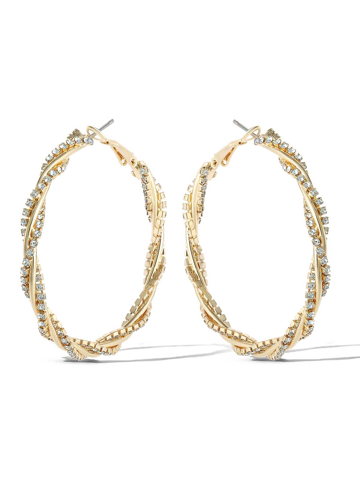 Spiral Hoop Earrings | Jessica Simpson Accessories