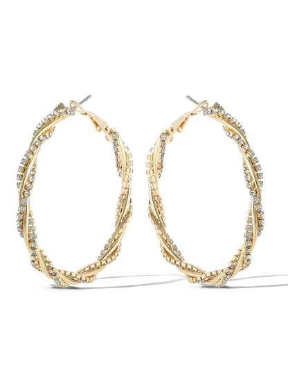 Spiral Hoop Earrings | Jessica Simpson Accessories