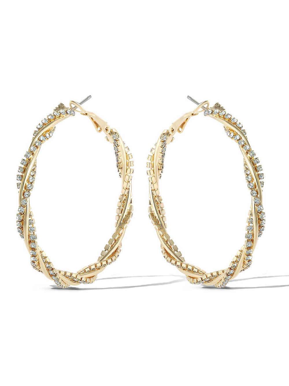 Spiral Hoop Earrings | Jessica Simpson Accessories