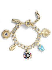 Evil Eye Charm Bracelet | Jessica Simpson Accessories
