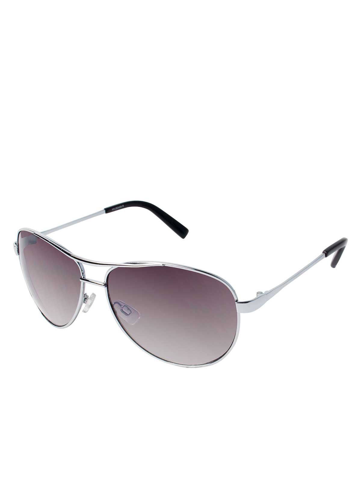 Iconic Aviator Pilot Sunglasses with Bifocal Readers in Silver | Jessica Simpson Accessories