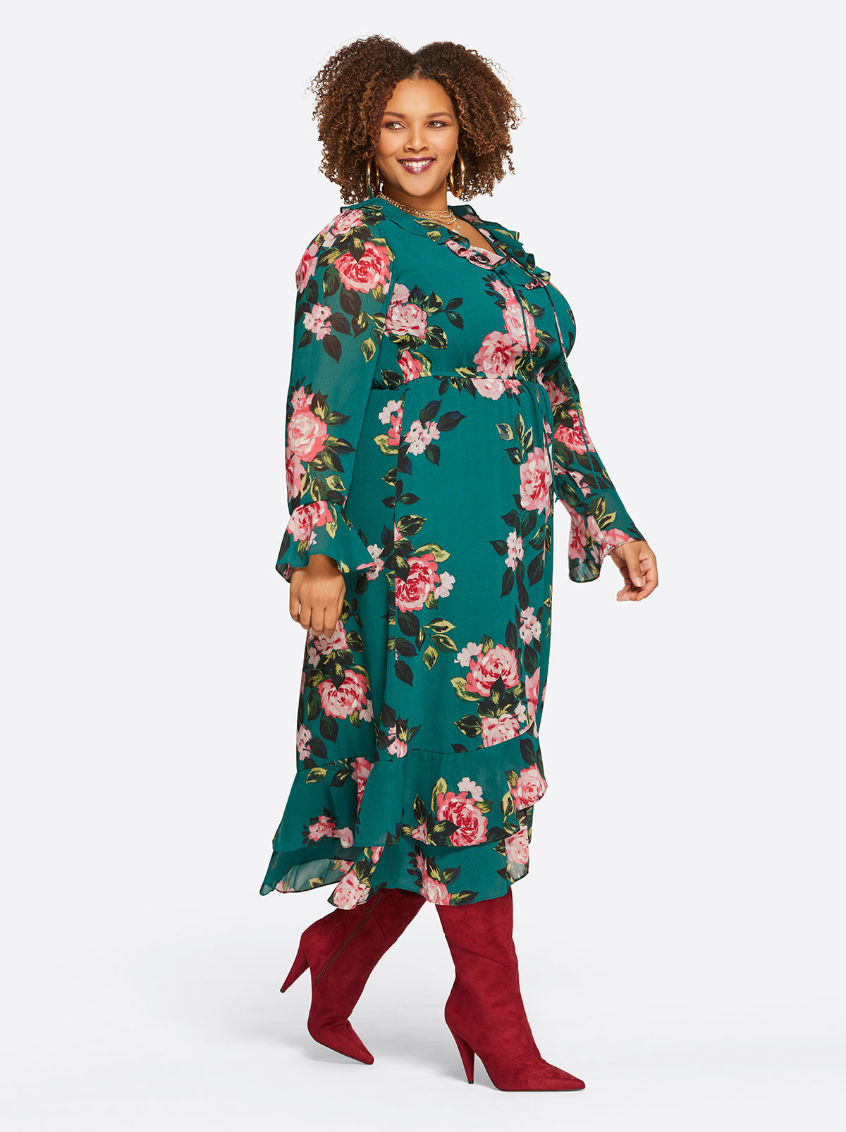 Aneesa Dress in Cosmic Rosettes | Jessica Simpson Women