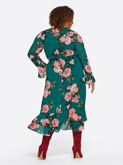 Aneesa Dress in Cosmic Rosettes | Jessica Simpson Women