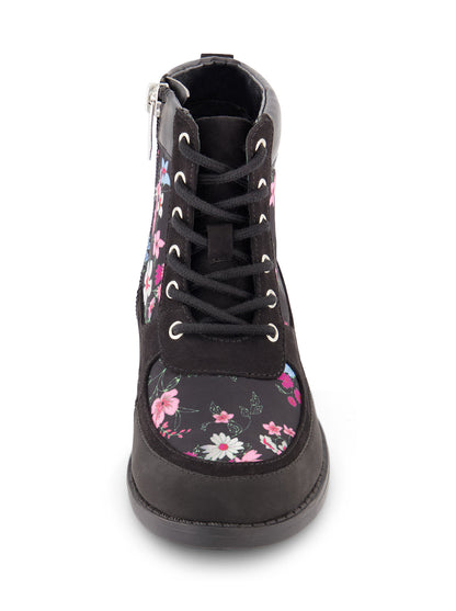 Girls' Daria Lace Moto Boot in Black | Jessica Simpson Women