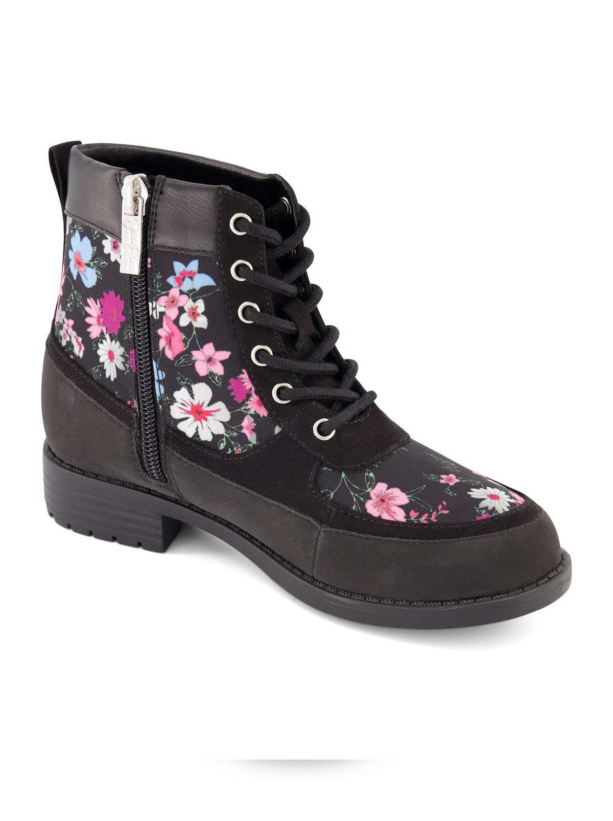 Girls' Daria Lace Moto Boot in Black | Jessica Simpson Women