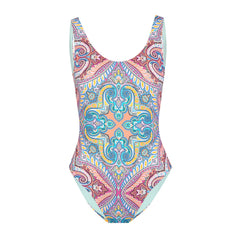 Carnival in Rio Reversible One Piece in Cool Multi | Jessica Simpson Women