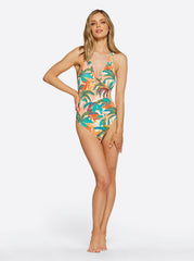 Rio Palma One Piece in Multi | Jessica Simpson Women