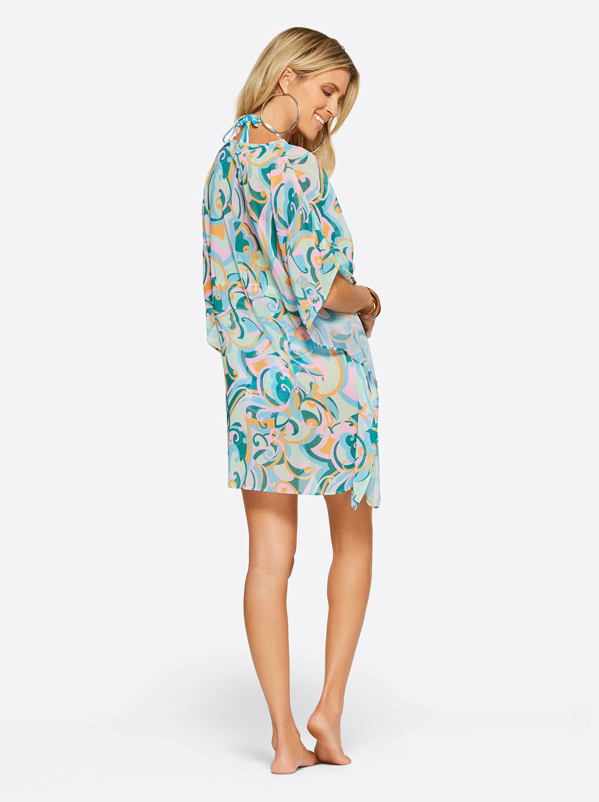 Dream State Cover Up in Blue Multi | Jessica Simpson Women