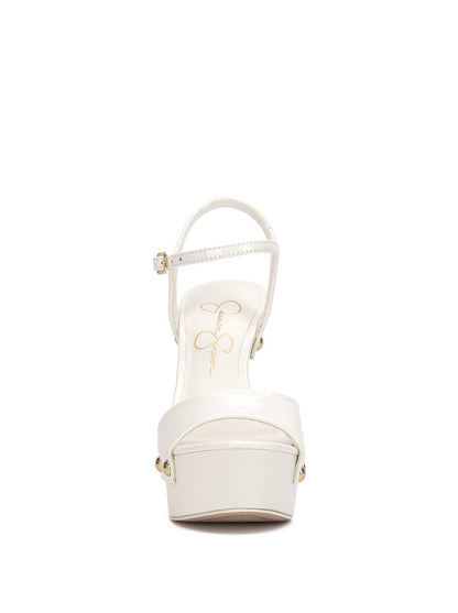 Calenta Studded Platform in White | Jessica Simpson Women