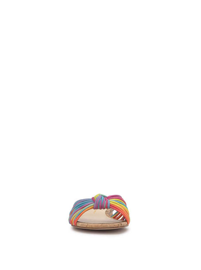 Dydra Knotted Flat Sandal in Multi Stripe | Jessica Simpson Women