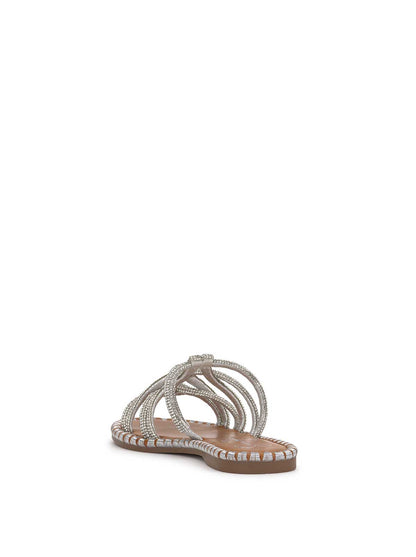 Briellea Embellished Sandal in Silver | Jessica Simpson Women